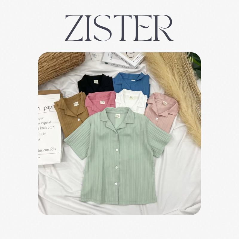 ZVA1D Basic shirt เสื้อเชิ้ตรุ่นเบสิค ผ้าหนานุ่ม