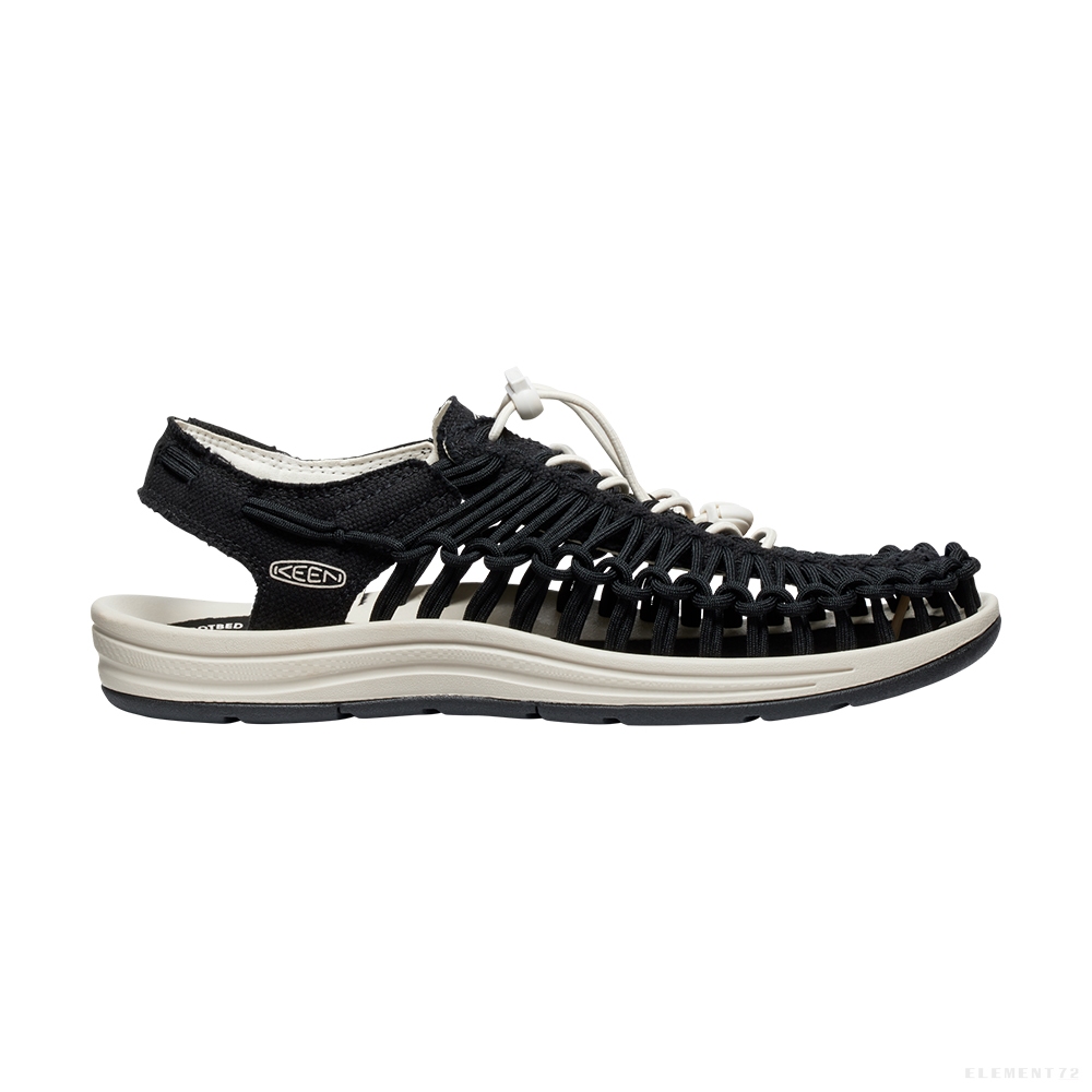 Keen รองเท้าผู้ชาย รุ่น  Men's UNEEK CANVAS (BLACK/BIRCH)