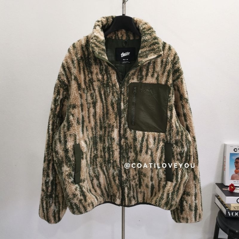 P&B​ STWD FAUX​ SHEARLING​ FLEECE​ MEN'S​ JACKET​