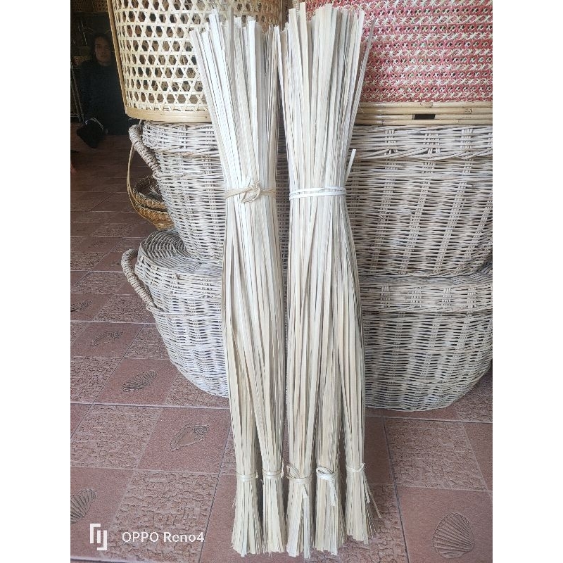 ตอกไม้ไผ่สาน (5-6 มิล 70 เซน 100 เส้น)
