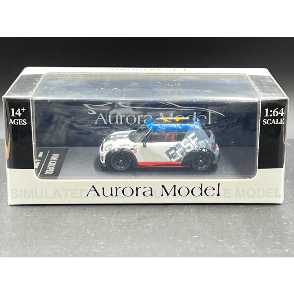 Aurora Model 1:64  BMW Mini Cooper Gundam livery Ordinary