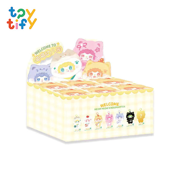 (ยกBox) พร้อมส่ง!! [พวงกุญแจ] Yooki [V2] Meow Meow kindergarten Series-Plush Yalli Studio มีหน้าร้าน