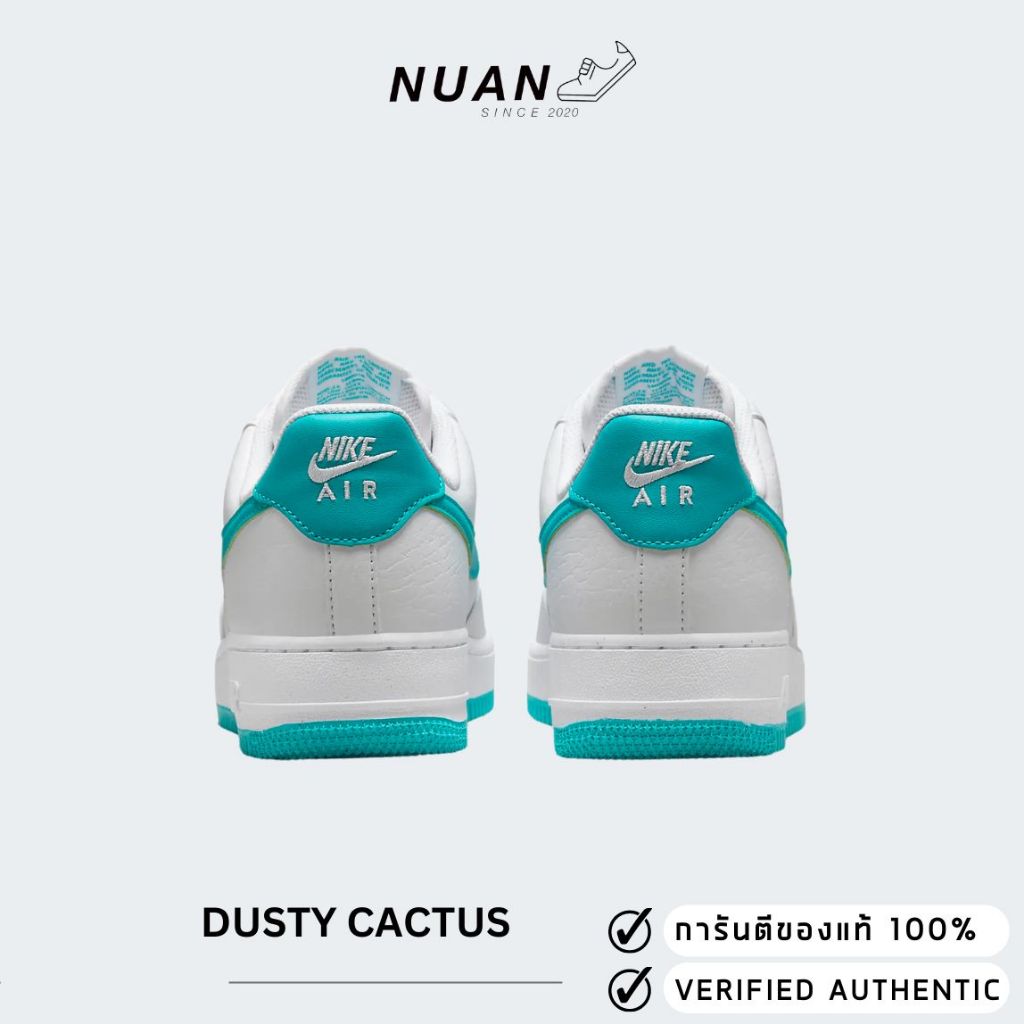 Wmns Nike Air Force 1’07 Next Nature "Dusty Cactus" DV3808-107 การันตี ของเเท้ 100% รองเท้าผ้าใบ รองเท้าลำลองผู้หญิง