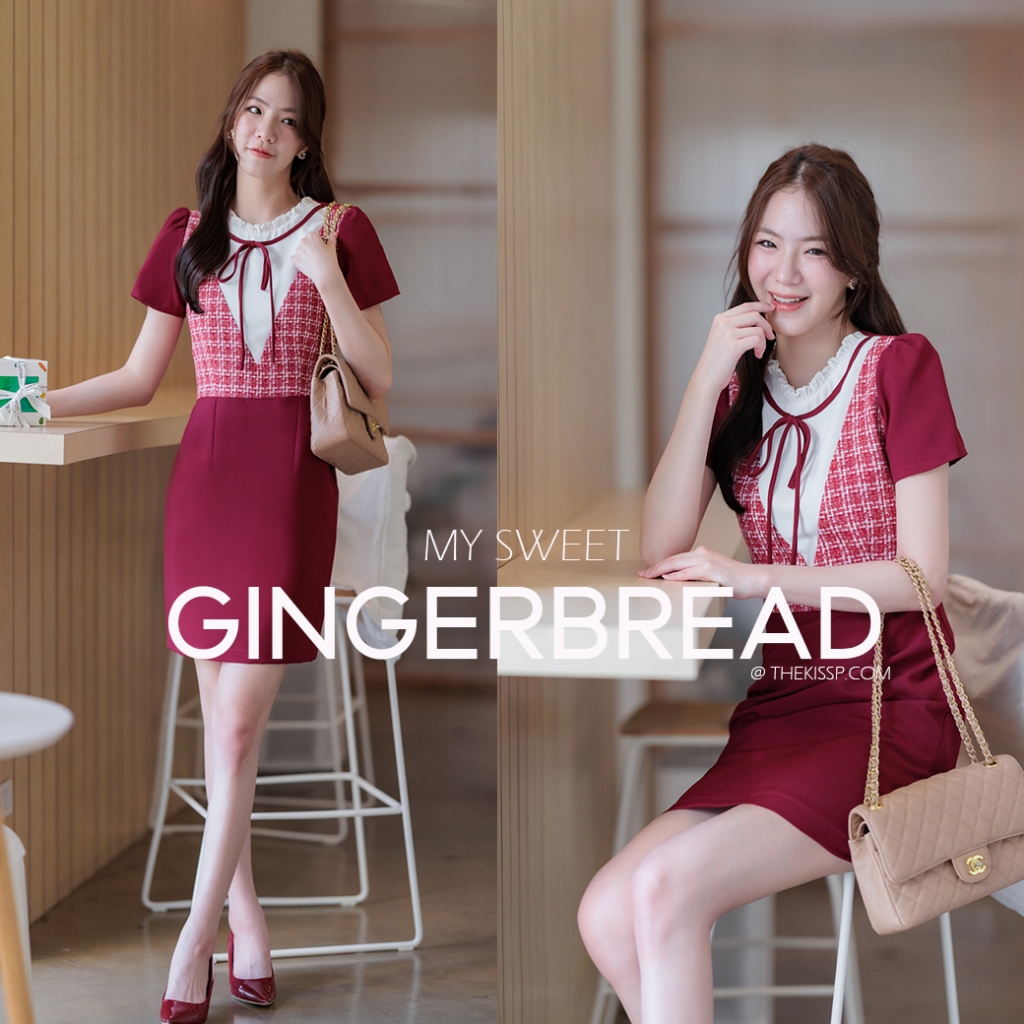 LOT III : My sweet GINGERBREAD' dress