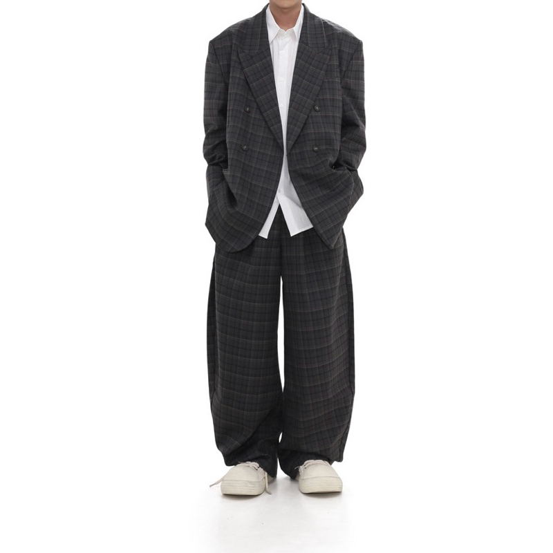 LEELA - เสื้อสูทลายสก็อต - LL SCOTT SUIT