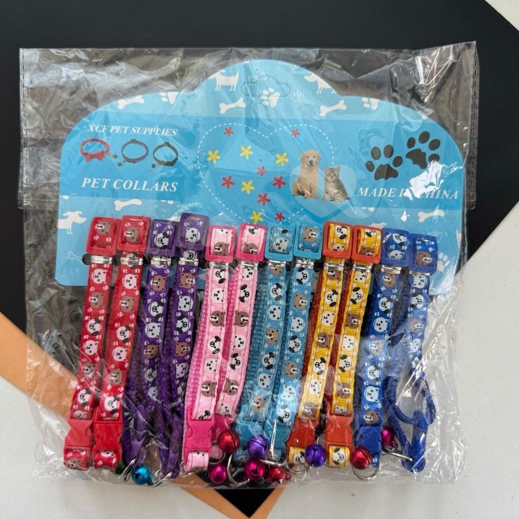 (ยกโหล 12 ชิ้น) No.647 ปลอกคอสัตว์เลี้ยง พร้อมกระดิ่ง สุดน่ารัก คละลาย สินค้าค้ายกโหล สุ่มลาย (12ชิ้น) - รูปที่ 6