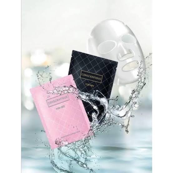 มาร์ก ริเวย์ แบ่งขาย ไห้ผิวกระจ่างใส ผิวกระชับ Riway Cleansing Repairing Mask for Him & Brightening Firming Mask for Her