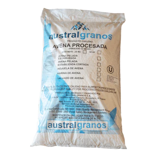 AUSTRAL GRANOS ข้าวโอ๊ตแผ่นหนา ทิกโรลโอ๊ต 25กก. | Thick Rolled Oats / Intstant Rolled Oats 25Kg