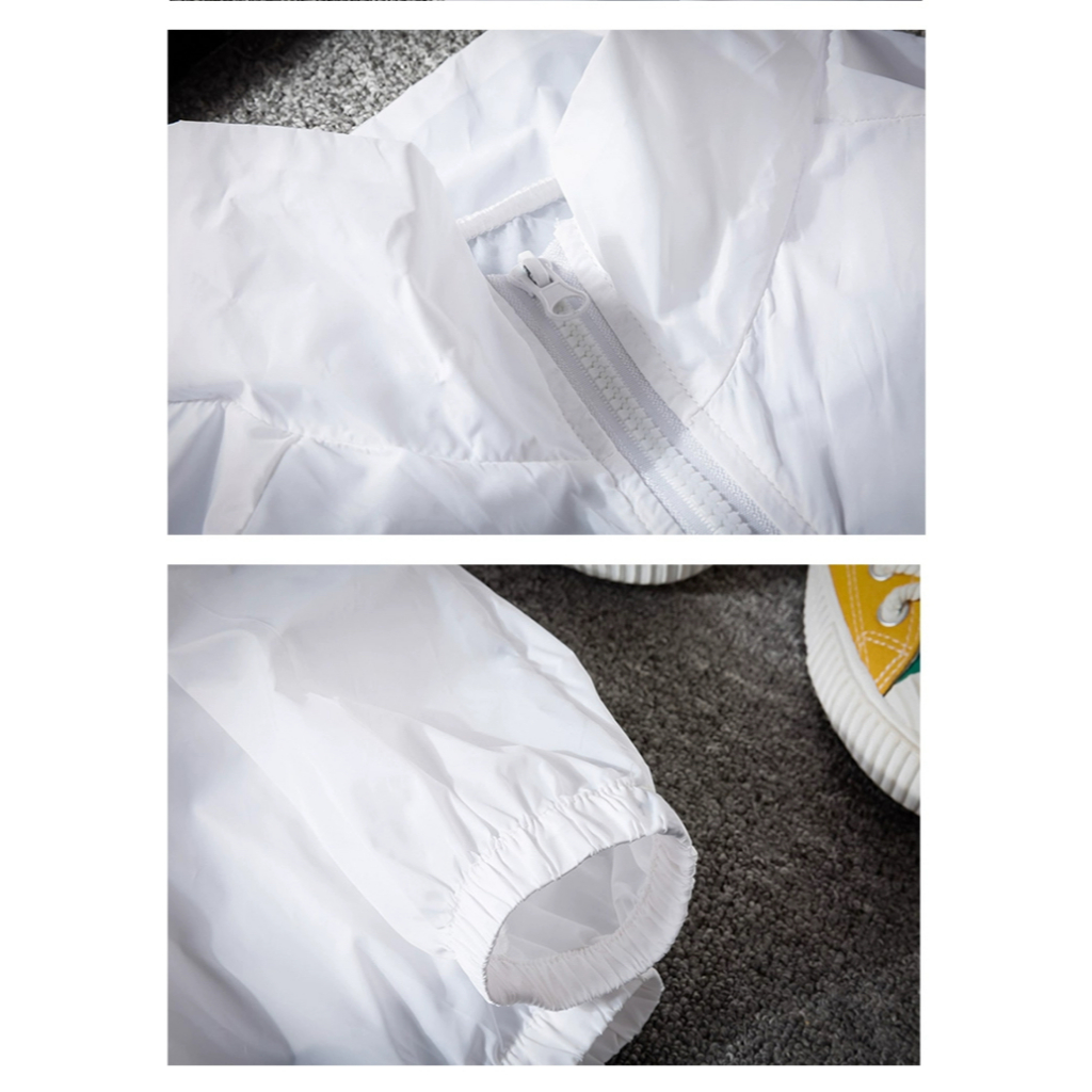 เสื้อคลุมแขนยาว แจ็คเก็ตผ้าร่ม ไม่มีซับใน ใส่สบาย ไม่ร้อน Clothing ราคา ถูกที่สุด ดีลบีเคเค แกลเลอรีภาพที่ 6