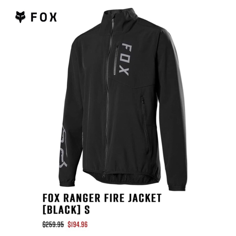 เสื้อแจ๊คเก๊ตของแท้ไม่เเท้รับคืน Fox Ranger Fire Jacketใส่กันลมขี่จักรยานมอเตอร์ไซร์ของแท้ – โปรปัง