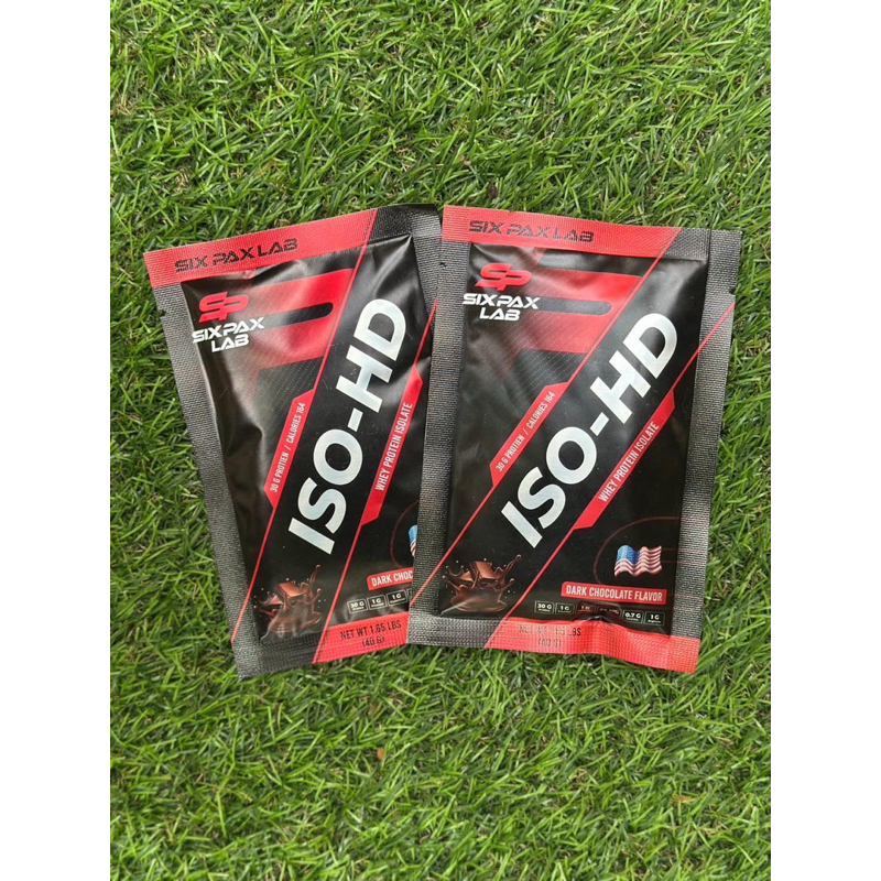 Whey ISO-HD รสดาร์คช็อคโกแลต เวย์โปรตีนสำหรับสายลีนโดยเฉพาะ โปรตีนสูง 30g ส่งฟรี มีเก็บปลายทาง - SIX