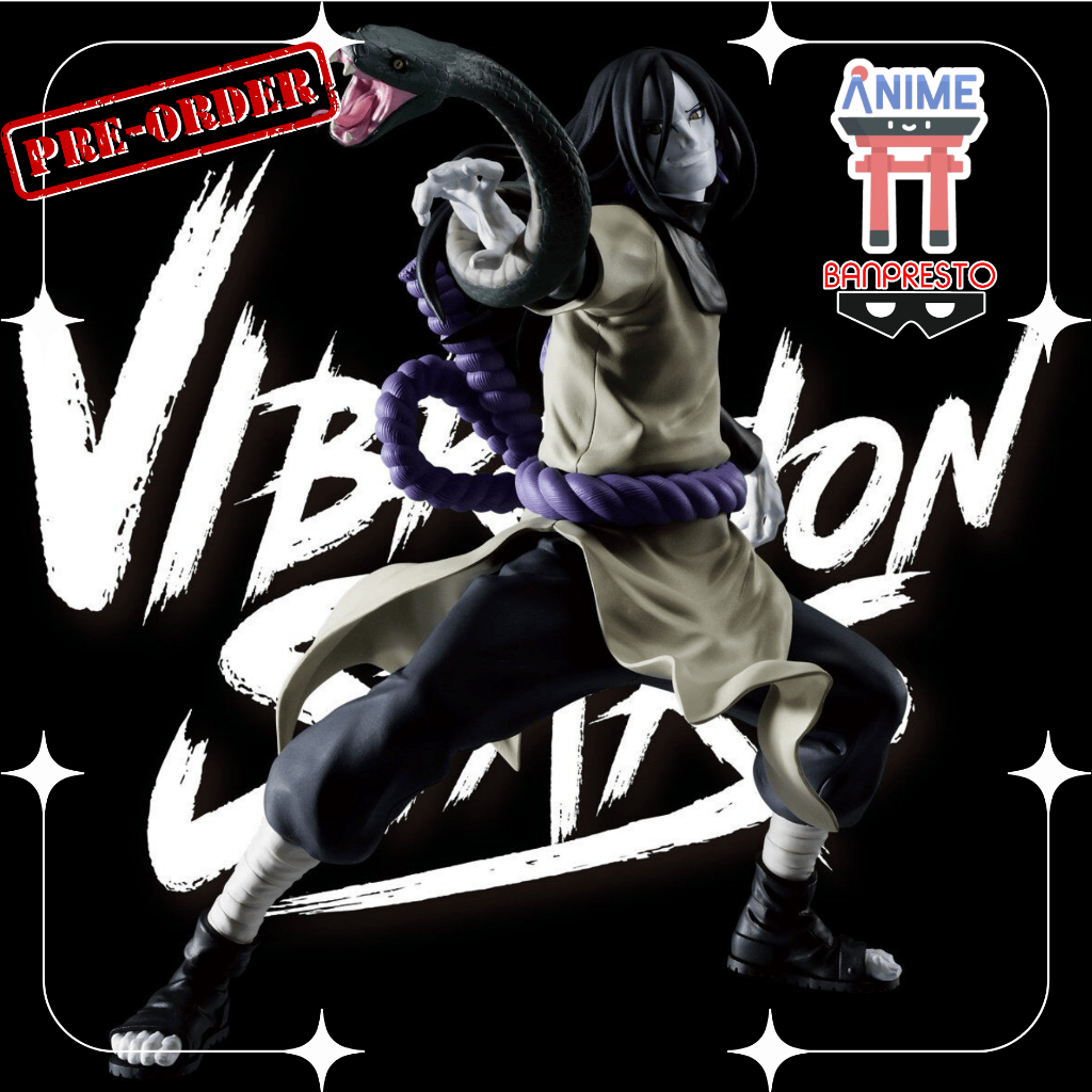 [จองล่วงหน้า] Naruto Shippuuden - Orochimaru - Vibration Stars Figure (Banpresto) ฟิกเกอร์ โอโรจิมารุ นารูโตะ