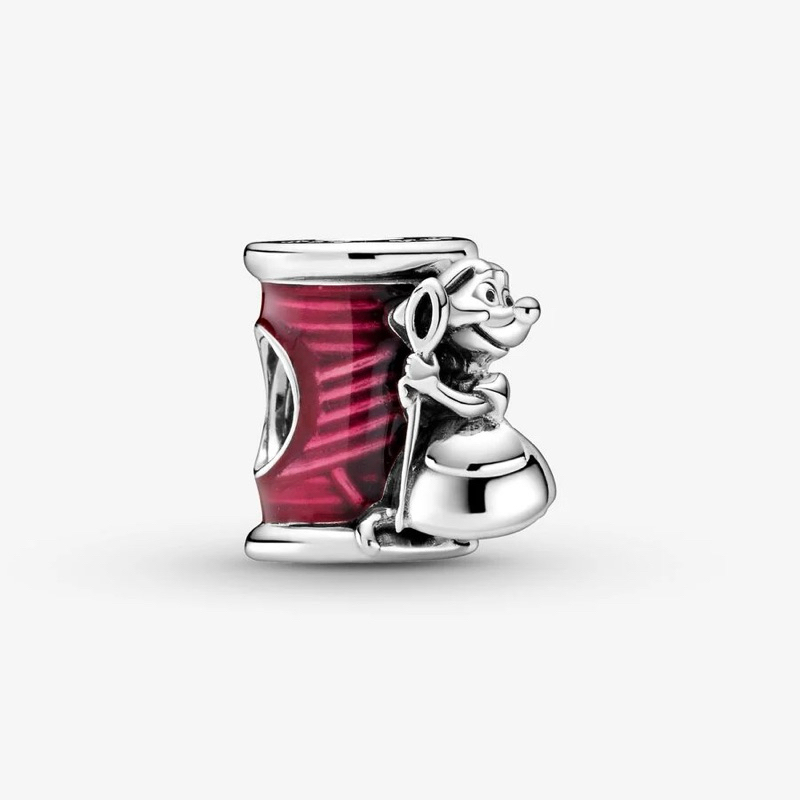 (ของแท้💯 พร้อมส่ง🔥)Pandora Disney Cinderella Suzy Mouse Charm แพนโดร่าชาร์มหนูซูซี่ เจ้าหญิงซินเดอเรลล่า ของแท้