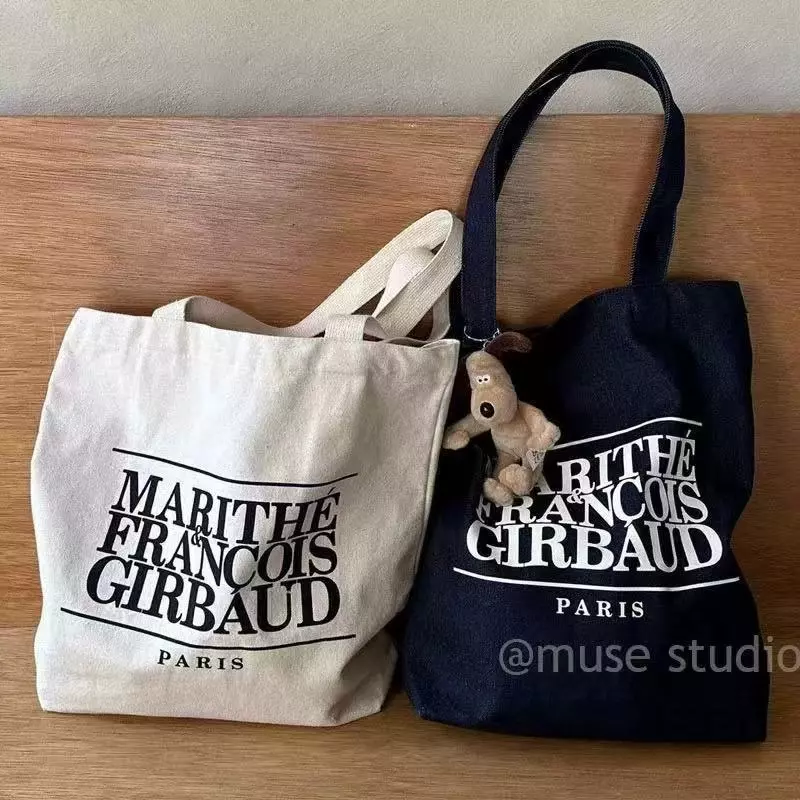 กระเป๋า Tote Bag กระเป๋าผ้ามินิมอล ขนาด 34*38CM กระเป๋าผ้า MARITHE