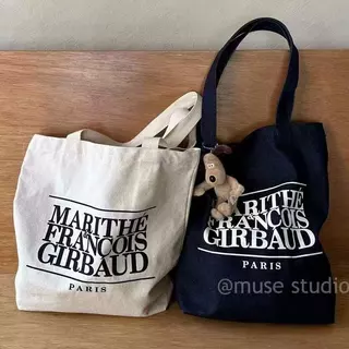 กระเป๋า Tote Bag กระเป๋าผ้ามินิมอล ขนาด 34*38CM กระเป๋าผ้า MARITHE