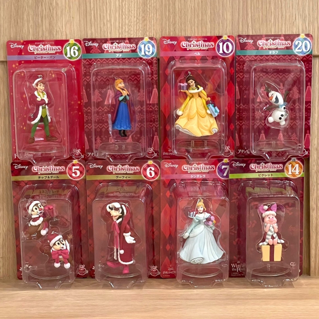 ออนาเม้นดิสนีย์ Happy Kuji Disney Christmas Ornament 2024