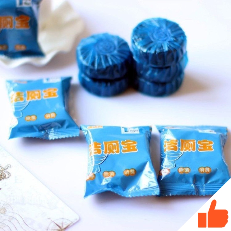 kingshopping (GLCS1 ) (ร้านไทย) ก้อนฟ้า ดับกลิ่นชักโครก (สำหรับห้องน้ำ ความสะอาด ฆ่าเชื้อโรค ขจัดคราบ ลดกลิ่นเหม็น)