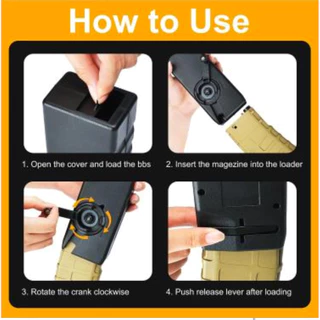 1000Rds Speed BB Loader เครื่องบรรจุ BB ความเร็ว 1000 นัด