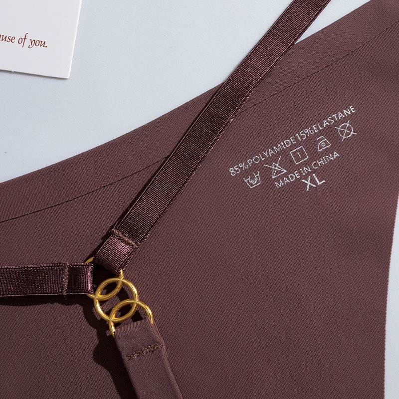 กางเกงในไร้ขอบ กางเกงในจีสติง จีสติงไร้ขอบ เนื้อผ้านิ่ม ยืดได้เยอะ /ไม่ระบุชื่อสินค้าหน้าพัสดุ - รูปที่ 2