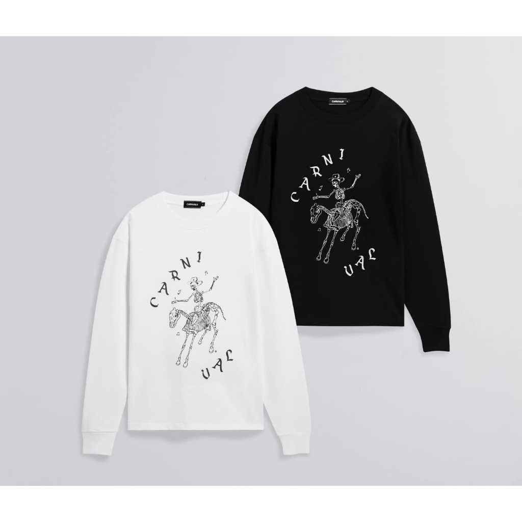 [ ของแท้ ] เสื้อยืดแขนยาว CARNIVAL Fall/Winter 2024 “LOUDER THAN BOMBS” (Part.3) LS T-SHIRT ของใหม่ พร้อมส่ง