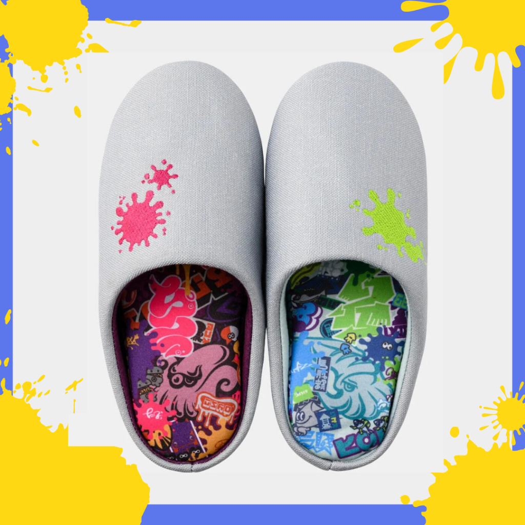 Room Shoes รองเท้าห้อง SQUID หรือ OCTO Splatoon nintendo ส่งตรงจากญี่ปุ่น