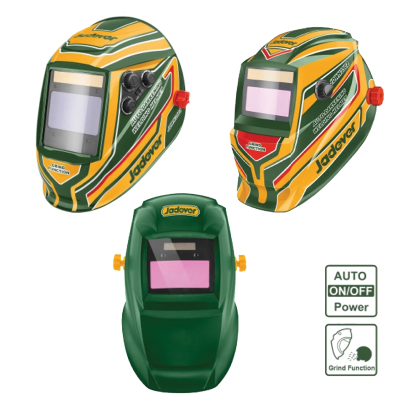 หน้ากากเชื่อม ตัดแสงออโต้ JADEVER รุ่น JDWH2501 / JDWH3502 / JDWH3503 ( Auto Darkening Welding Helmet )