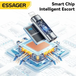 Essager 60W C-L/L-C อะแดปเตอร์จอแสดงผลดิจิตอล