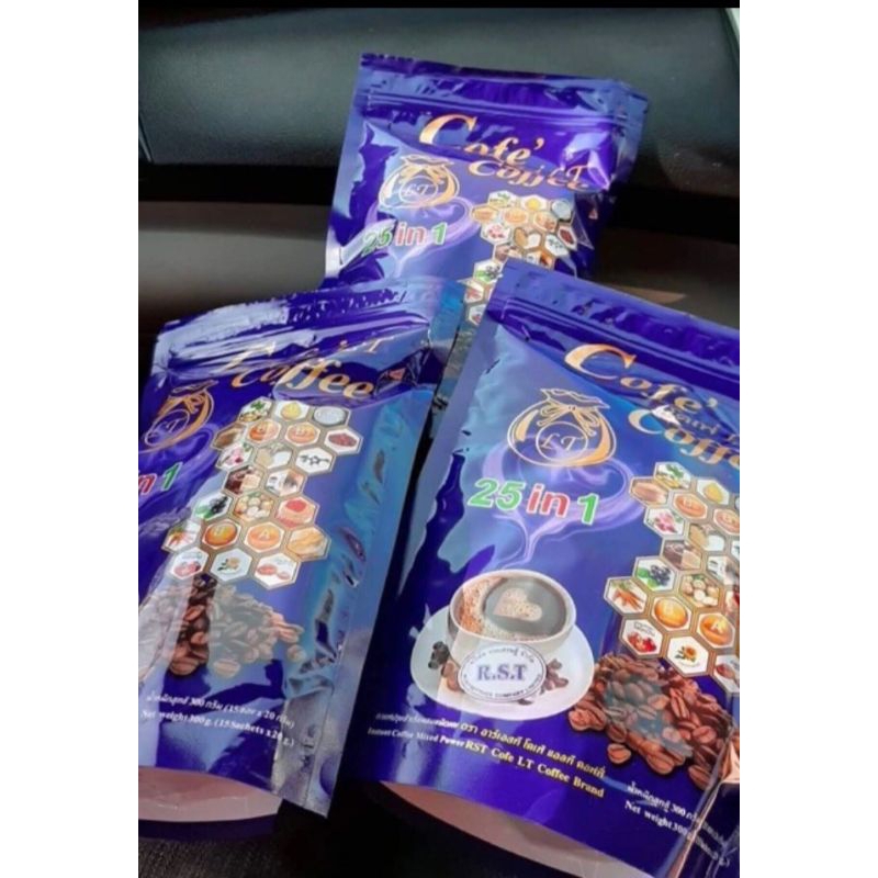 cofe lt coffee กาแฟโคเฟ่ แอลที 3.ห่อ 25/1