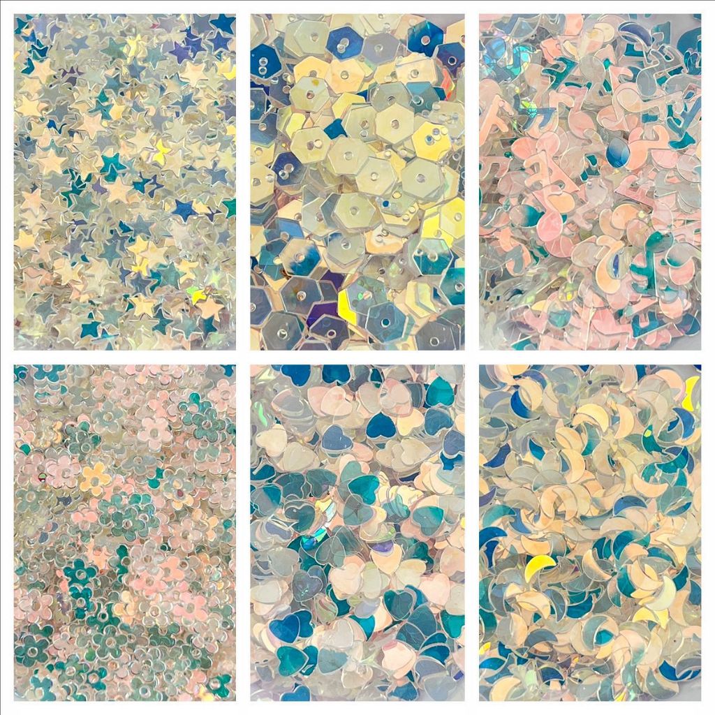 กลิตเตอร์ ทำเล็บ Glitter Powder วิบวับ ขนาด10ml