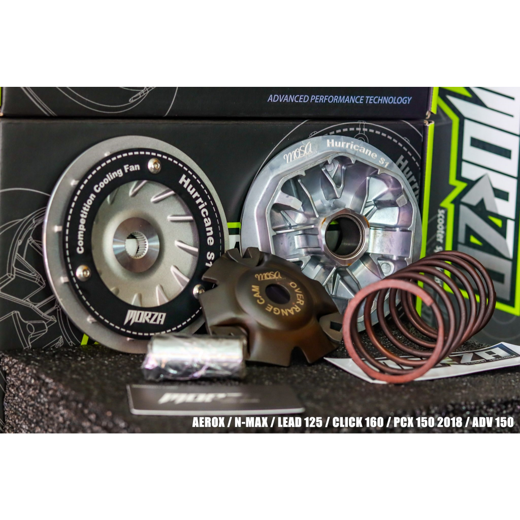 ชุดชาม MORZA LEAD 125 / PCX 150 2018 / ADV 150 Street Hurricane Version (No Roller)