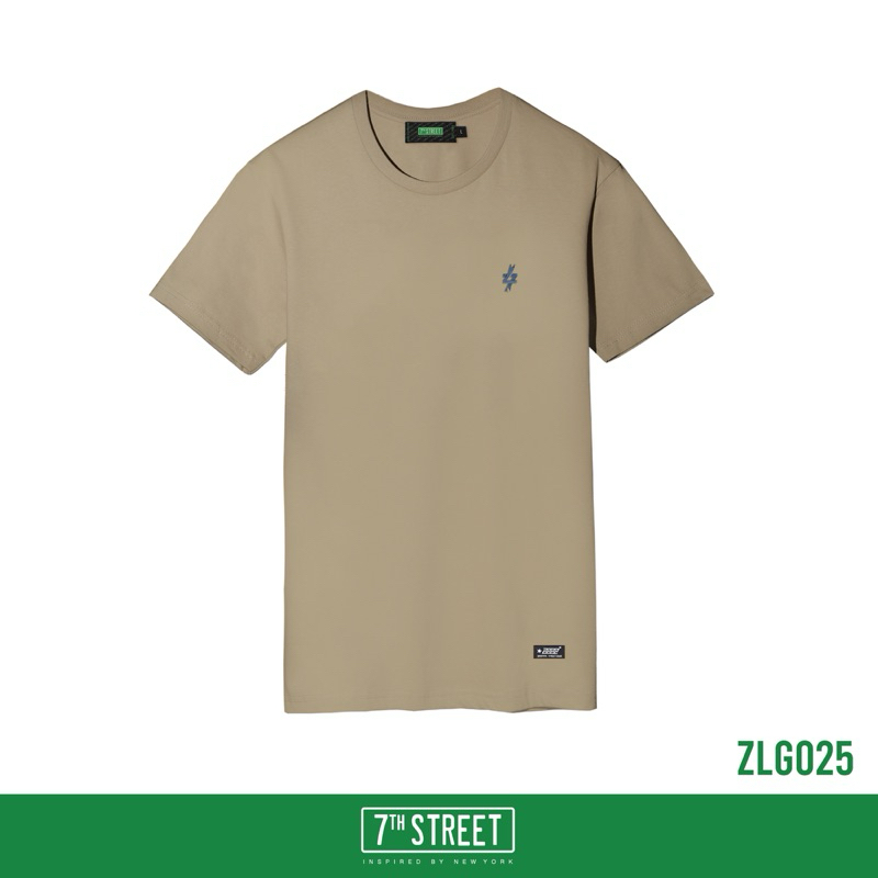 7th Street เสื้อยืด รุ่น ZLG025 โลโก้โลหะ