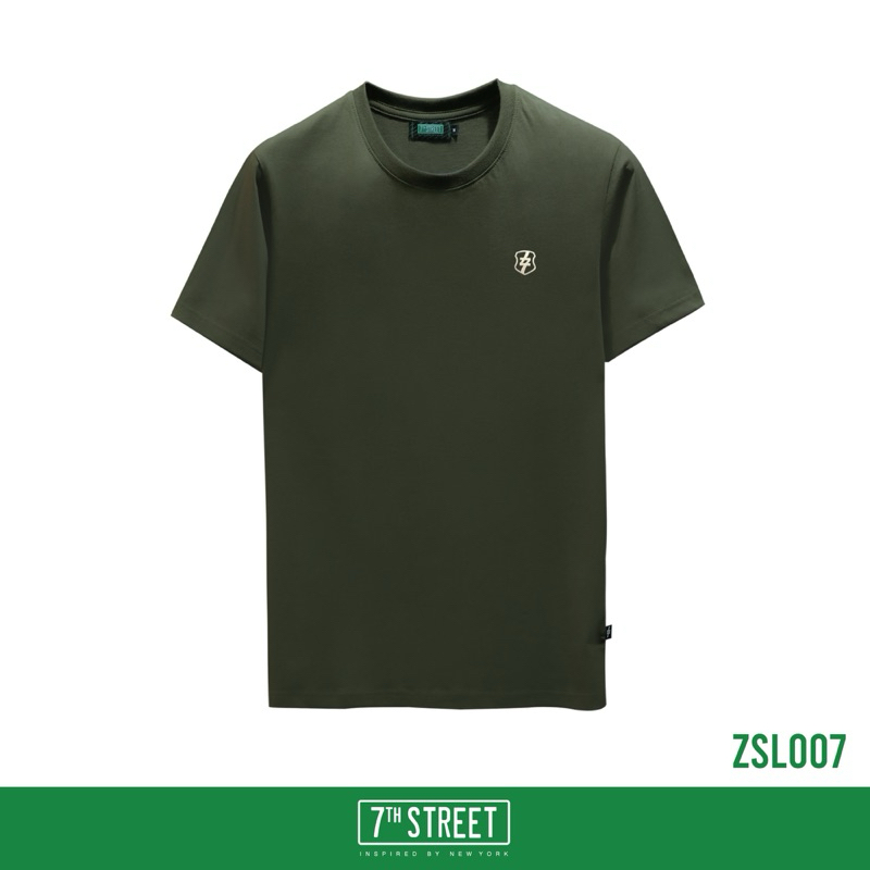 7th Street เสื้อยืด รุ่น ZSL007 โลโก้โลหะ
