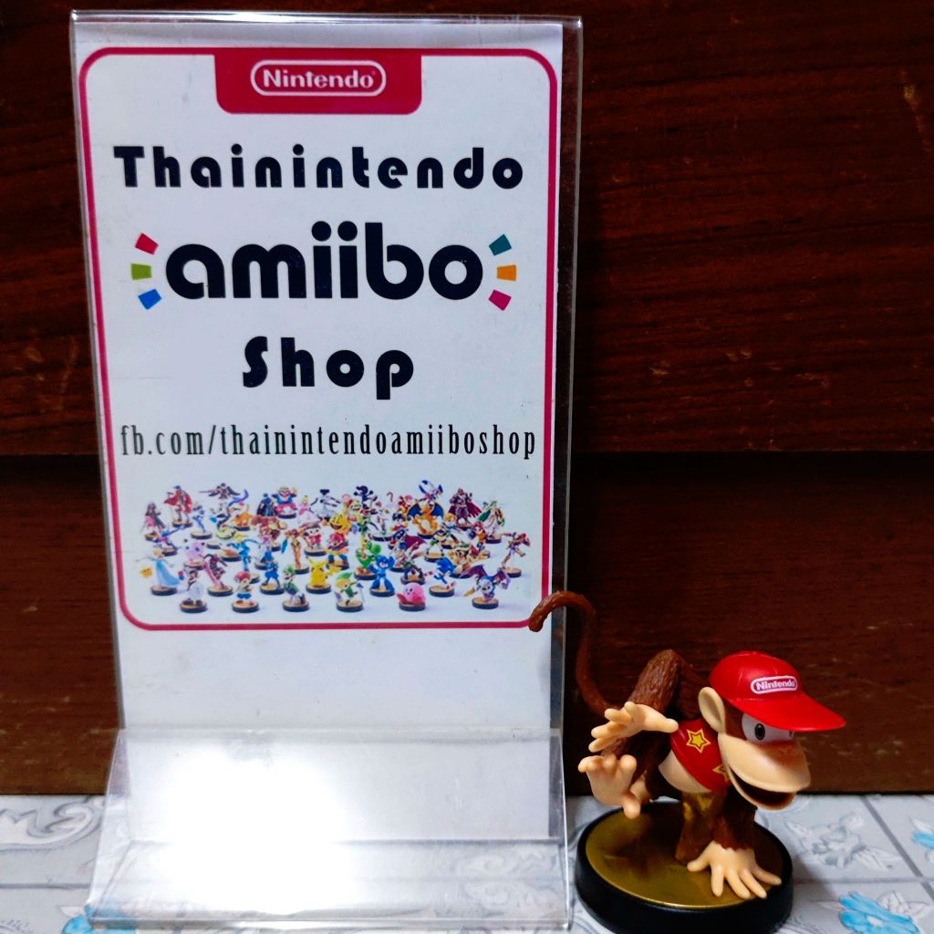 amiibo Diddy Kong (Super Mario Bros.) Super Smash Bros. มือสอง ของแท้