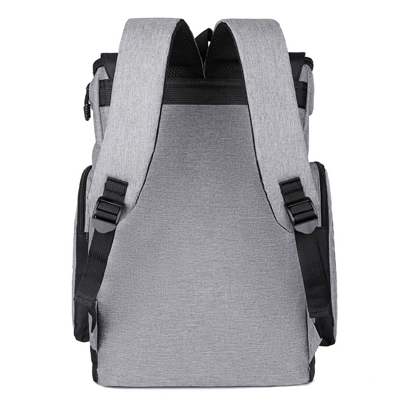 กระเป๋าเป้สีดำผู้ชาย แฟชั่น Backpack รุ่น G017 กระเป๋าเป้ - รูปที่ 2