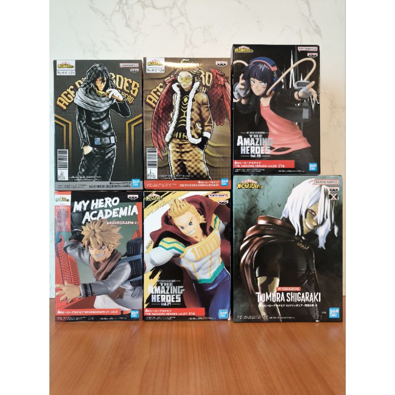 (ของแท้ พร้อมส่ง) โมเดล มายฮีโร่ อคาเดเมีย My Hero Academia Banpresto Figure หลายแบบ มือ1