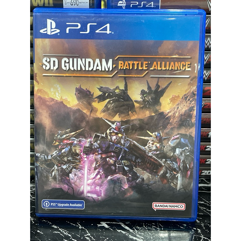 แผ่น PS4 เกม SD GUNDAM BATTLE ALLIANCE ซัพภาษาไทย [ UPGRADE PS5 ] [ มือ 2 ] มีสต็อคพร้อมจัดส่ง!!!