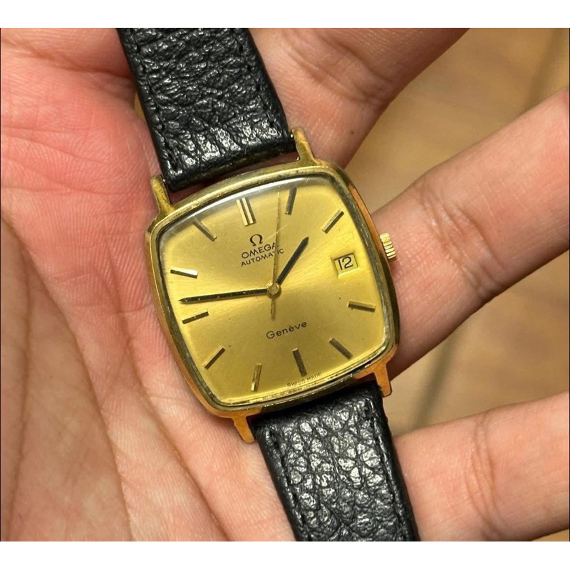 Omega Geneve Ref.162.0060 Gold Dial Automatic อ่านรายละเอียดก่อนตัดสินใจนะครับ