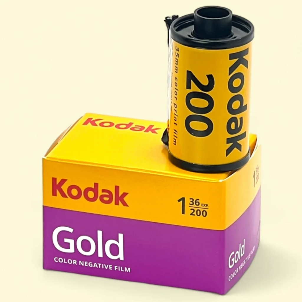 ฟิล์มสี Kodak Gold 200 35mm 36exp Color Film ฟิล์มถ่ายรูป 35มม. ฟิล์ม 135