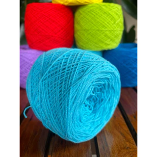 ไหมพรม 3 ply แบบกรอม้วน (พร้อมใช้) แบบเลือกทีละสี