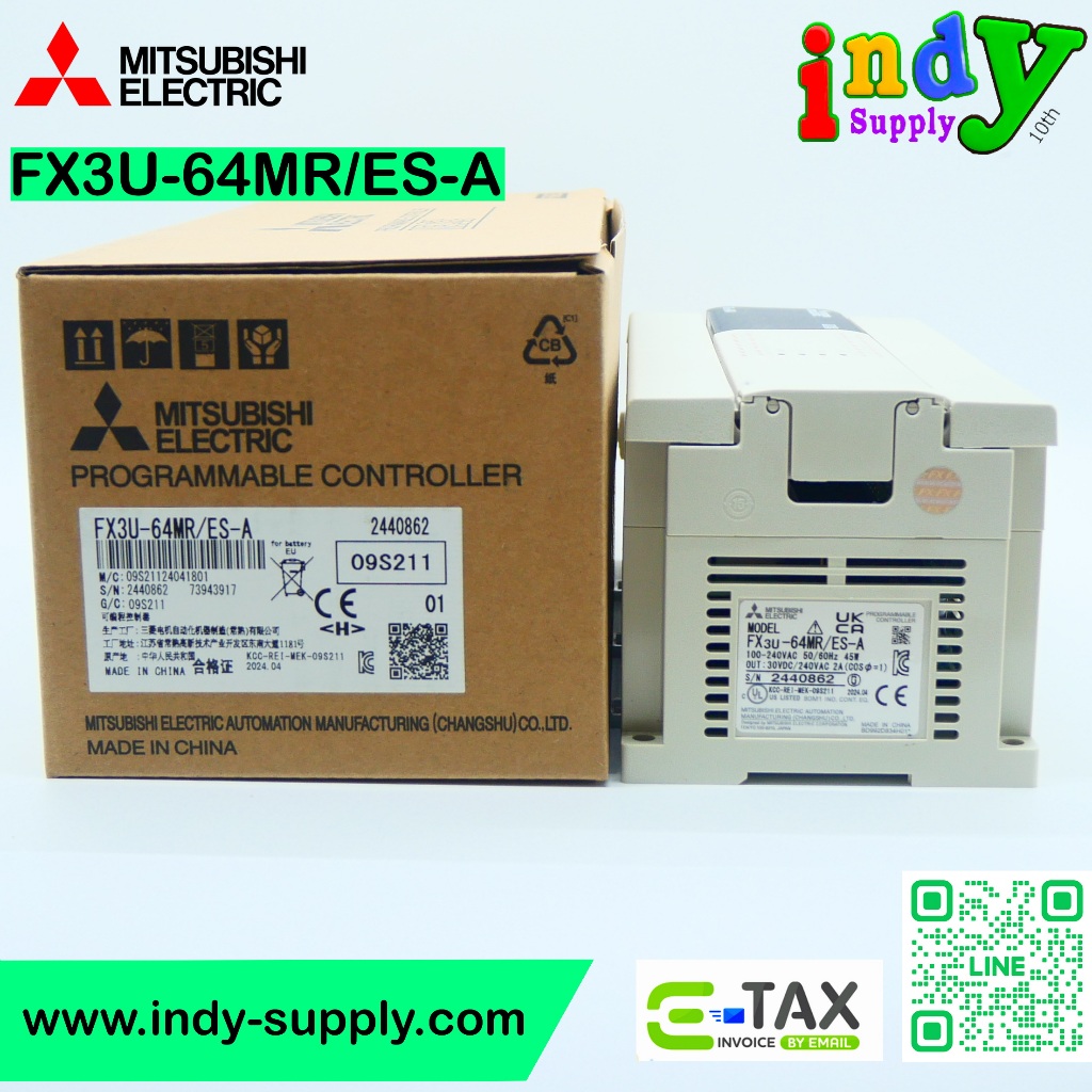 FX3U-64MR/ES-A  Mitsubishi PLC