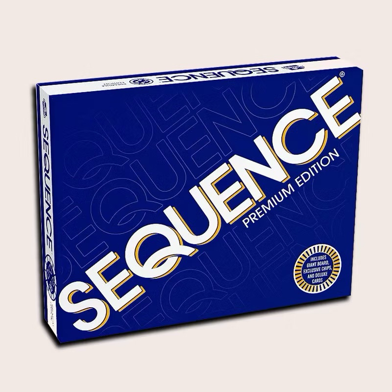 Sequence number premium edition เกมกระดานกลยุทธ์ลําดับระดับไฮเอนด์การ์ดเกมที่สมบูรณ์แบบสําหรับการชุมนุม