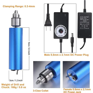 12V-24V 13000RPM ขัด เครื่องเจียร์ mini สว่านจิ๋วไฟฟ้า แกะสลัก กำจัดสนิม เจาะ ตัด เครื่องเดียวก็พอ