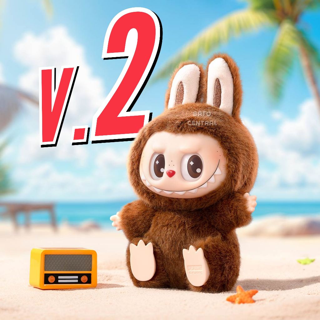 Live ** Labubu Macaron V 2 Have a Seat Vinyl Plush The Monster POP MART พร้อมส่ง