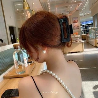 กิ๊บติดผมอะคริลิค ทรงสี่เหลี่ยม ที่หนีบผม 8.5cm 🎀แฟชั่นสไตล์เกาหลี สําหรับเด็กผู้หญิง🎀