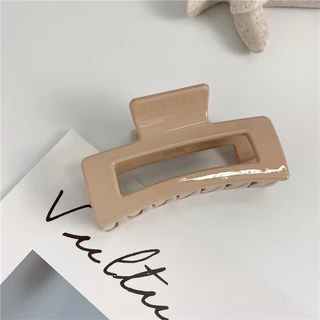 กิ๊บติดผมอะคริลิค ทรงสี่เหลี่ยม ที่หนีบผม 8.5cm 🎀แฟชั่นสไตล์เกาหลี สําหรับเด็กผู้หญิง🎀