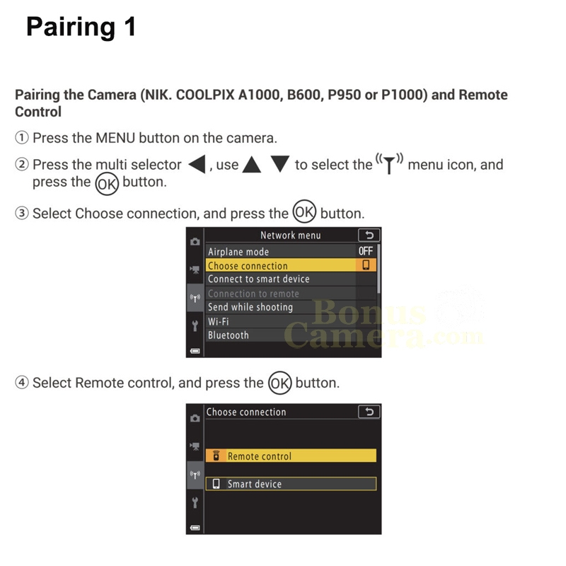 รีโมตถ่ายภาพนิ่ง&วีดีโอ Nikon Z5 II,Z6 II,Z6 III,Z7 II,Z30,Z50,Z50 II,ZR,Zf,Zfc แทน ML-L7 Remote Control - รูปที่ 5