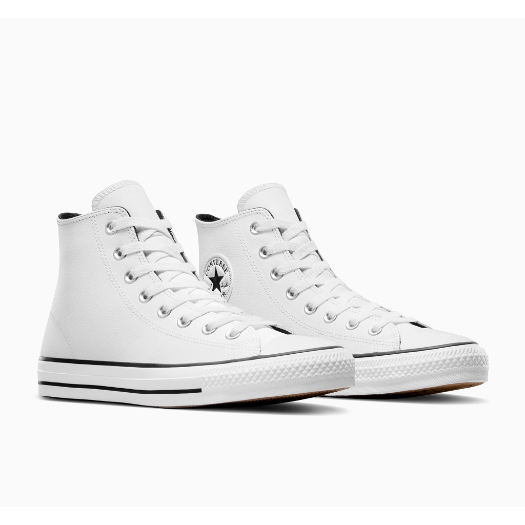 CONVERSE รองเท้า CONS CTAS PRO LEATHER HI WHITE ผู้ชาย A05330CM_H3WTXX
