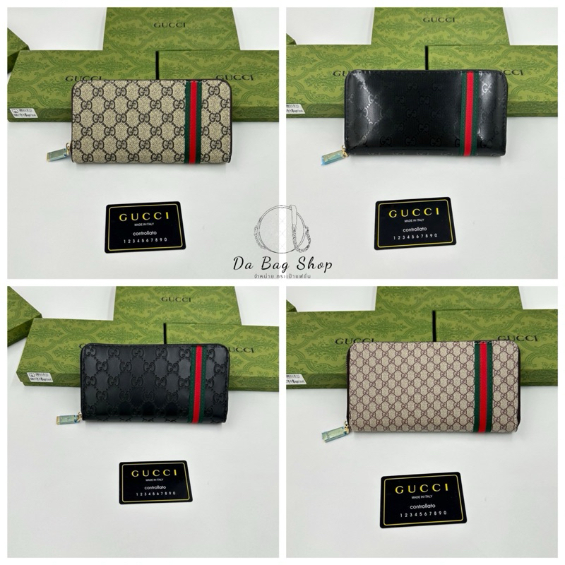 กระเป๋าสตางค์ ซิบรอบใบยาว ขนาด 8 นิ้วรุ่นขายดีสุดฮิตมีช่องซิปช่องใส่บัตรได้งานสวยใส่แบ่งได้ไม่ต้องพับ