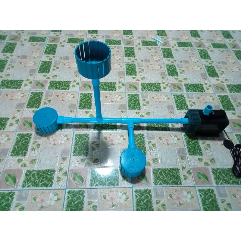 ชุดสกิมเมอร์สะดือเทียม  3 ชิ้น ( 5 นิ้ว ) พร้อมปั้มน้ำ3500ลิตร