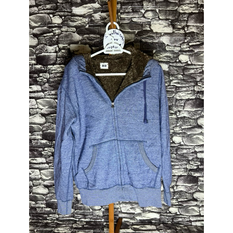 เสื้อกันหนาวมีฮู้ด UNIQLO แท้จากญี่ปุ่น